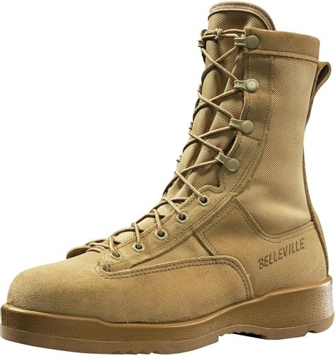 Tan Army Boots For Men