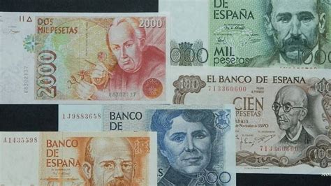 Si tenéis estos billetes de pesetas no tendrás que trabajar por todo