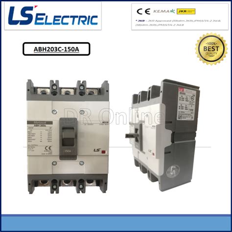 Ls Mccb 3 Pole Metasol Molded Case Circuit Breaker Mccb 3 Pole ~ 50ka ~ 150a 250a Abh203c