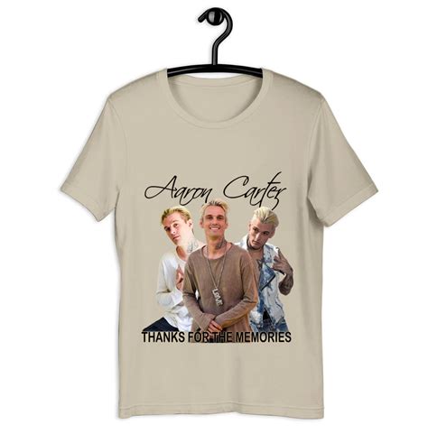 Aaron Carter Rip Thanks For The Memories T Shirt Walmart