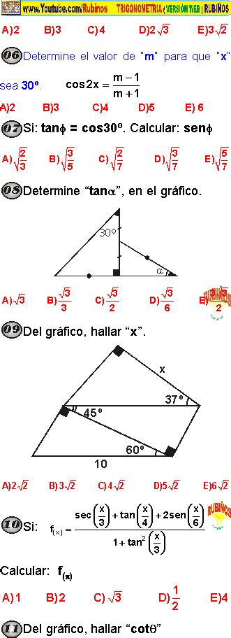 Seno Coseno Tangente Cotangente Secante Y Cosecante En Un