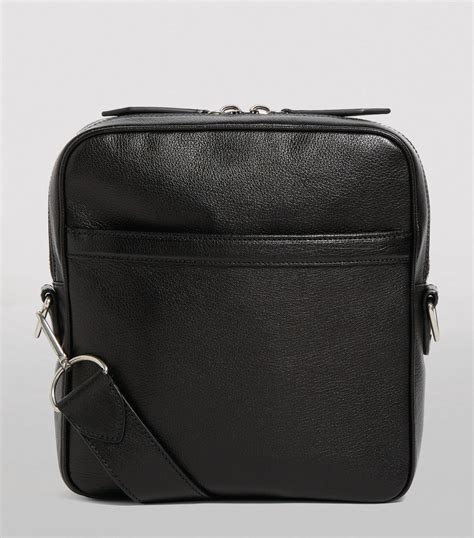 Metier London Black Leather Wanderer Cross Body Bag Harrods Uk