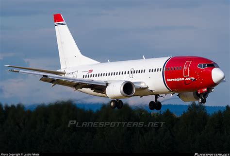 Ln Kkm Norwegian Air Shuttle Boeing 737 3y0 Photo By Laszlo Fekete Id