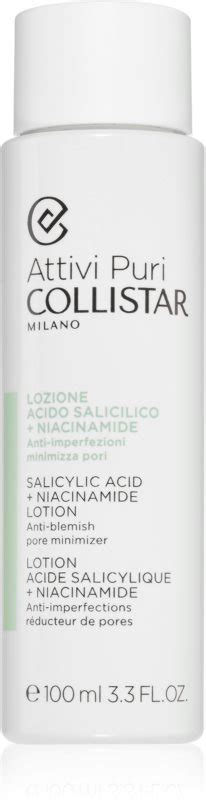 Collistar Attivi Puri Salicylic Acid Niacinamide T Nico De Limpeza E