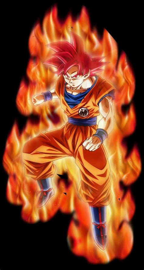 Goku Ssj God Anime Dragon Ball Super Dragon Ball Super Goku Dragon Ball Super Manga