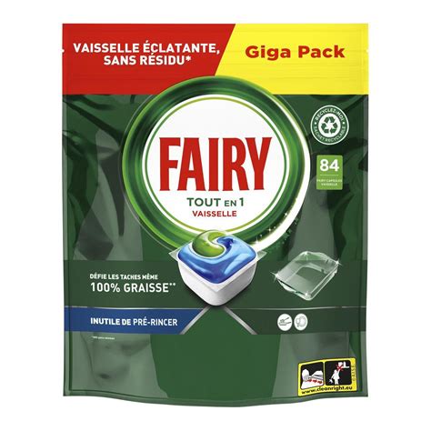 Acheter FAIRY Capsules Lave Vaisselle Tout en 1 Original 84 pièces