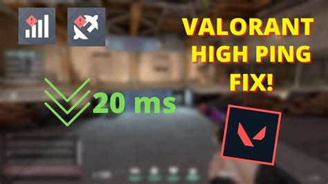 Valorant High Ping Fix Youtube