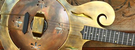 Brass Singlecone Resonator Guitar Mattsen Guitars