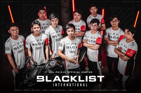 V33wise Is Back Blacklist Reveals Mpl Season 10 Roster Abs Cbn News