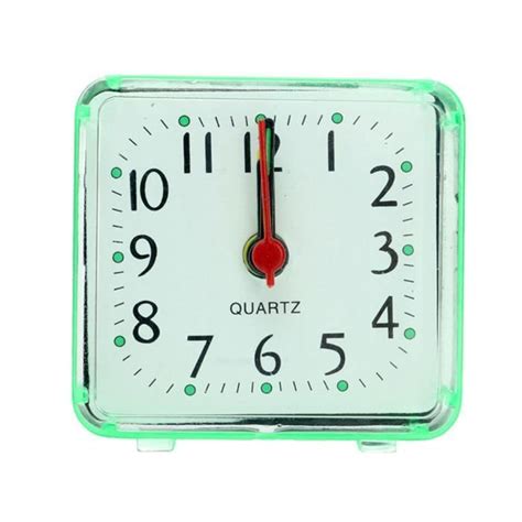 Portable Alarme Bureau Horloge Avec Chambre Lumineuse Décoration De