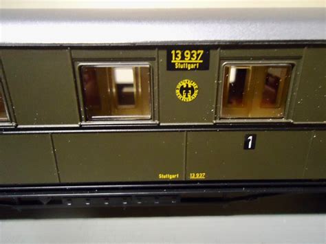 Fleischmann Roco Trix H Model Train Passenger Carriage Db