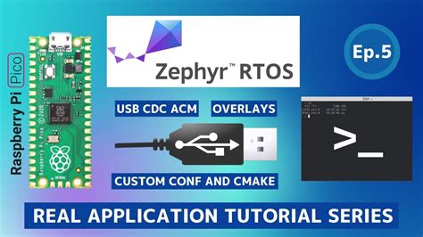 Zephyr Rtos Dive Into Usb Cdc Acm Overlays Custom Conf And Cmake