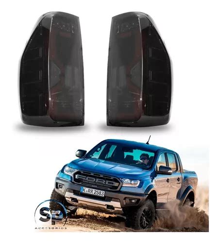 Par Calaveras Traseras Para Ford Ranger Led Meses Sin Inter S