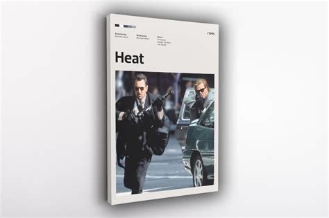 Heat Poster Heat Movie Poster Print Minimalist Poster - Etsy