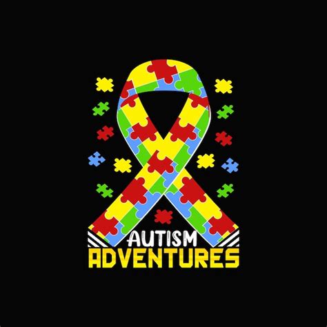 Premium Vector Autism T Shirt Design Autism Typography Vector