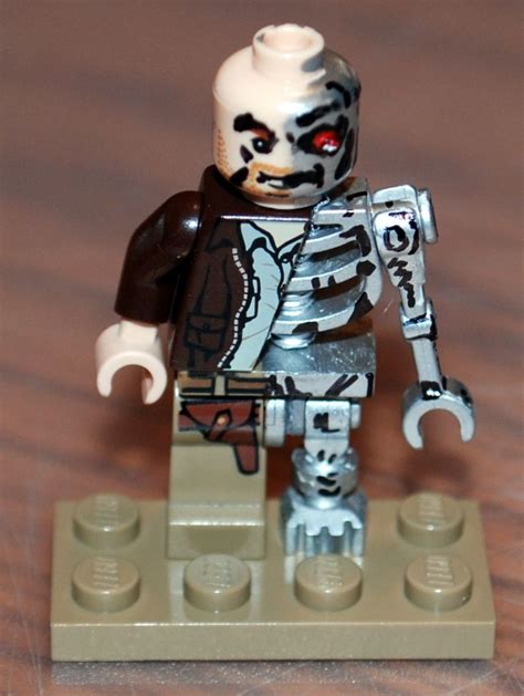 Custom Lego Terminator Minifigure Lego Custom Minifigures Lego Craft