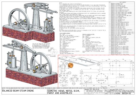 Beam Engine Drawings