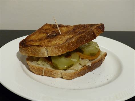 Sauerkraut Sandwich Dairy Free Vegan Recipe