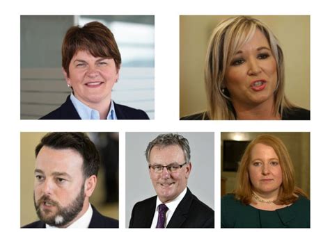 The Leaders Of Northern Irelands Political Parties