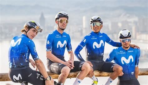 Le Team Movistar D Voile Son Nouveau Maillot Pour La Saison