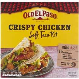 Old El Paso Crispy Chicken Soft Taco G Woolworths