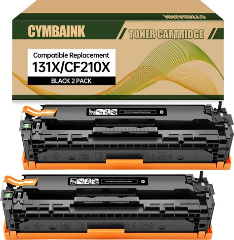 Cymbaink Compatible Toner Cartridge 131A CF210A 131X CF210X High Yield