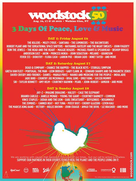 Woodstock 50 Announces Its Lineup | GQ