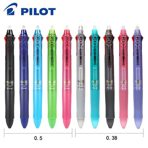 Japan Pilot Frixion Pen 3 In 1 Erasable Gel Pen 3 Colors 0 5 Mm LKFB