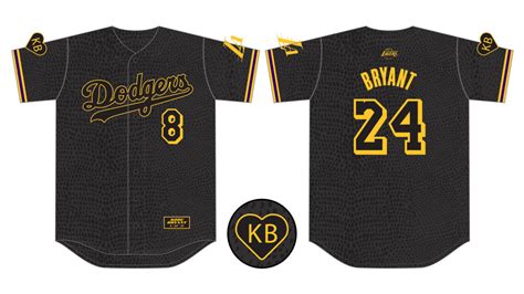 First Look Kobe Bryant Jersey Giveaway At Dodger Stadium For Aug