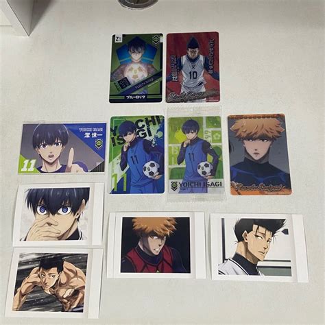 Wts Wtt Bluelock Blue Lock Wafer Card Pashakores Metal Cards Nagi