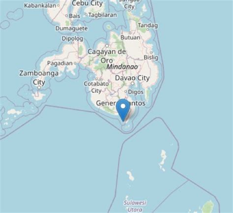 Filippine Terremoto Di Magnitudo Nell Isola Di Mindanao