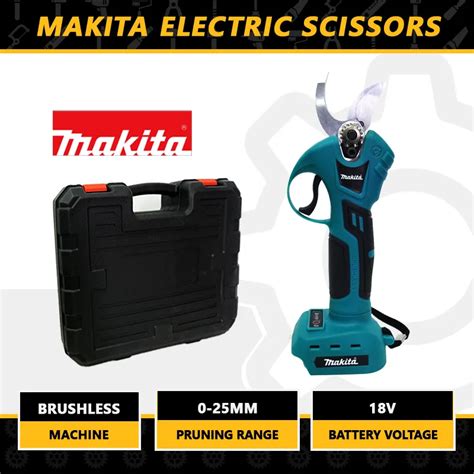 Makita Cordless Electric Scissors Pruning Shears Brushless Garden