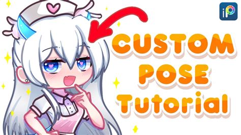 How I Get Less Stiff Custom Poses Small Guide Tips And Tricks Ibispaint X Gacha Youtube