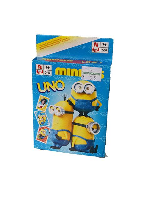 Uno Minions Card Game Talent Bookstore 达人书局