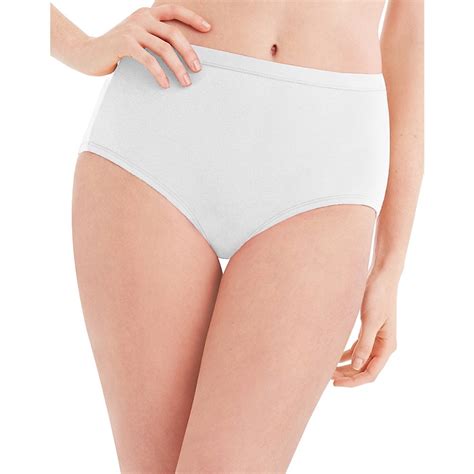 Hanes® Cool Comfort Womens Cotton Brief Panties 6 Pack Pp40wh