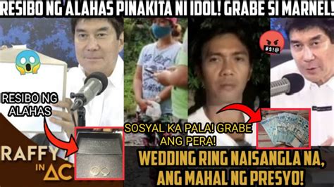 RESIBO NG WEDDING RING NI MARNEL BULAHAN AT CHILA IPINAKITA NA SA