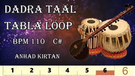 Dadra Taal Tabla Loop Dadra Taal Beats Anhad Kirtan Youtube