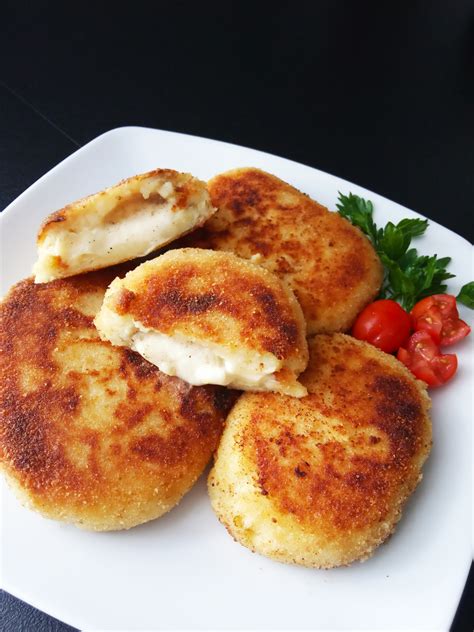 Kotlety Ziemniaczane Z Mozzarell Przepis Przyslijprzepis Pl