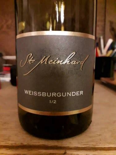 St Meinhard Weissburgunder 1 2 Vivino US