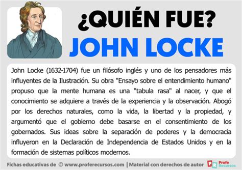 Qui N Fue John Locke