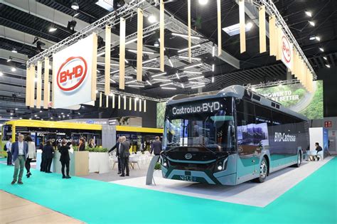 BYD Introduces Two New EBus Innovations To Delegates Attending The UITP