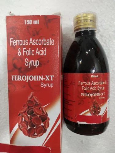 Ferrous Ascorbate Folic Acid Syrup Packaging Size Ml At Best