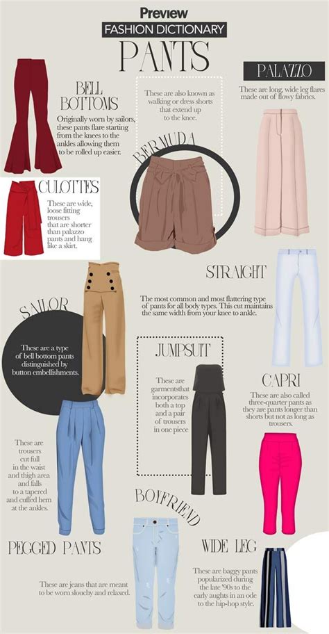 Types Of Pants For Ladies Women Guides