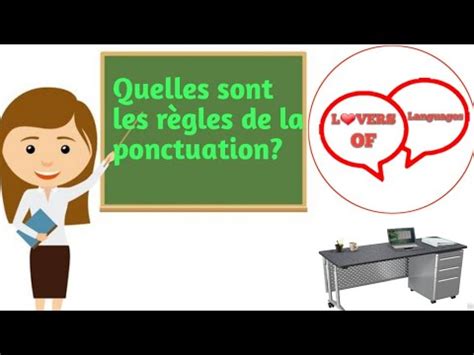 Les règles de la ponctuation en français Leçon 20 YouTube