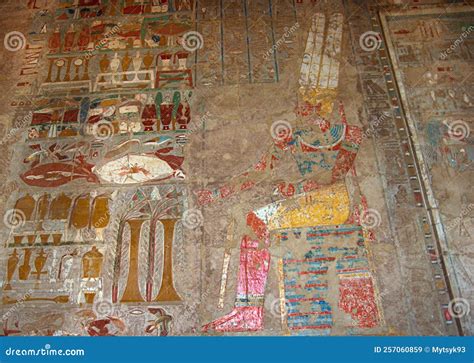 The Ancient Mortuary Temple Of Hatshepsut Egypt Luxor Editorial Photo