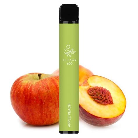 Elf Bar 600 Apple Peach 2ml E3905 App Disposable Vapes