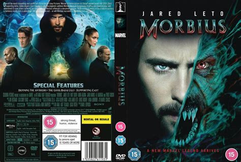 Morbius 2022 R2 Uk Dvd Cover And Label Dvdcovercom