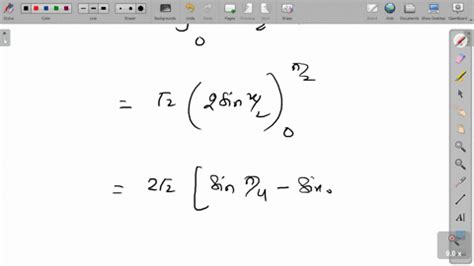 SOLVED Using the trigonometric identity sin2 θ 2 sinθcosθshow that 0 a