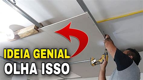 COMO FIXAR PLACAS DE GESSO ACARTONADO DE UM GEITO MUITO FÁCIL YouTube