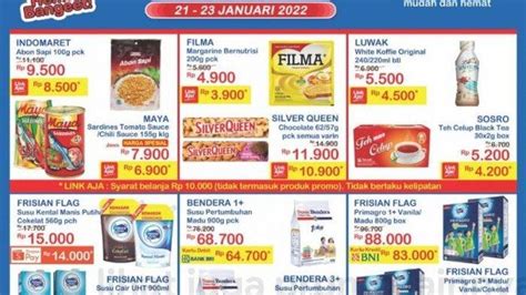 PROMO JSM Indomaret 21 23 Januari 2022 Diskon Susu Beras Sabun Cuci